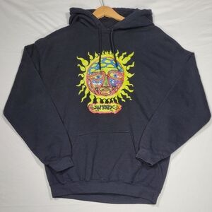 WKND Badfish 2 Pullover Sun Hoodie Men Med Skate Punk Skateboard Streetwear